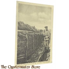 (Feld) Postkarte 1916 Auf dem Morgengang durch die Steliung. 6. Pioniere, II. Res.-Kompagnie 