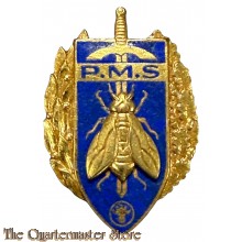 France - badge of the higher military preparation certificate 