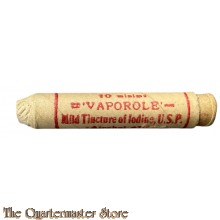 US Army WW2 medical department tube of Vaporole Iodine