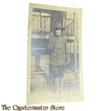 US Army WW 1 Studio Girlfriend dressed in Boyfriends uniform