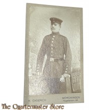 CDV Deutscher Soldat (WW1 CDV German soldier) Morchingen