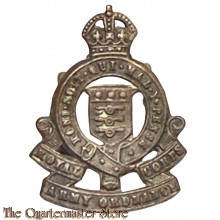 Collar badge Royal Army Ordnance Corps R.A.O.C. 