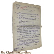 France - SECRET Order to attack 24 sept 1918 , 35° Corps Armee 
