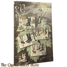 France - Postcard WW1 L’Amour Permissionaire 