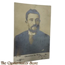 Postkarte 1902 Christian De Wet, Südafrikanischer Politiker und General im 2. Burenkrieg, Portrait