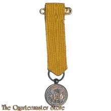 Miniatuur Medaille Trouwe Dienst 13 mm met W 1928-1948