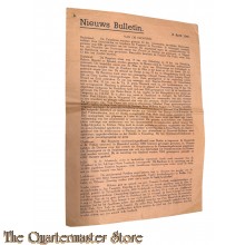 Krant - Nieuwsbulletin van de fronten 16 april 1945