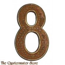 Veldmuts cijfer 8 e Regiment