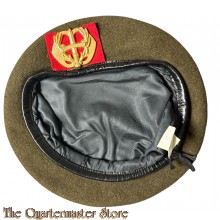 Baret met insigne Stoottroepen 1975