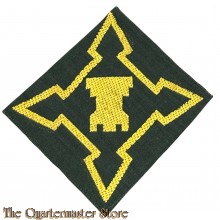 Mouw embleem  Defensie KL Basiscommando embleem 1954-1960