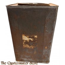 Welfare blik met deksel  (Tin can Welfare with lid)