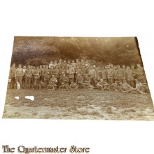 (Feld) Postkarte/Studiophoto 1916 Gruppe Deutsche Soldaten