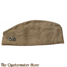 US Army WW1 Wool officers overseas wedged cap (british made)