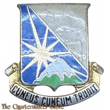 Distinctive unit insignia (DUI) 129th Support Battalion (Ira Green)