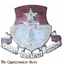 Distinctive unit insignia (DUI) 8th Coast Artillery Regiment (German Assmann maker)