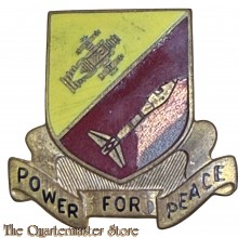 Distinctive unit insignia (DUI)3rd Field Artillery Rocket Battalion (unmarked)