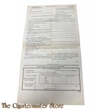 Aanvraag voor extra textielgoederen Detailhandel 1941