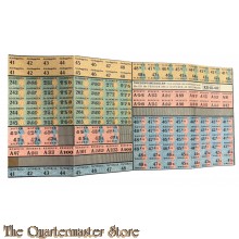 KA 411-412 Bonnenvel Voedingsmiddelen 11e en 12e periode  November 1944 (1 october-25 november)