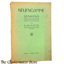 Brochure - Neuengamme : getuigenis over het ongemaskerde nationaal-socialisme van een Duitsch concentratiekamp.