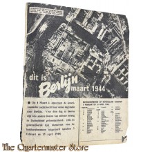 Flyer/Flugblatt USH.8  Dit is Berlijn, maart 1944 "