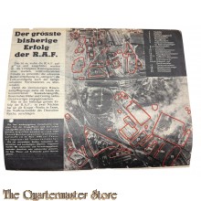 Flyer / Flugblatt G.13 Der grösste bisherige Erfolg der R.A.F.