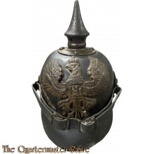 Set  WW1 German Pickelhaube Helmet Chinstrap Brass Side Buckles