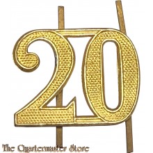 Shako nummer 20e Reg Inf 1912-1916