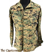 US Marine Corps Combat Utility Uniform blouse in MARPAT camo