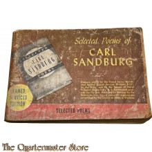 Booklet WW 2 US Army Selected Poems of Carl Sandburg (Leesboek WW 2 US Army Selected Poems of Carl Sandburg)