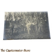 Studio foto 1914 Gruppe Deutsche Soldaten