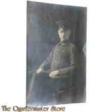 Studio foto 1914 Deutsches Soldat mit EK2 1914