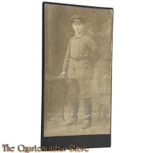 Studio foto 1914 Deutscher Soldat