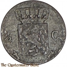 Munt - Nederland ½ cent 1851 