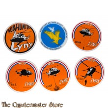 KLu 6 stickers MLD en Vliegbasis Woensdrecht 