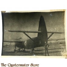 WW2 original Photo US Army Officer with Airspeed AS51 Horsa glider 