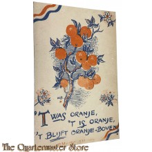Ansicht 1945  'T was Oranje, 't bliijft Oranje-Boven
