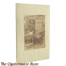 (Feld) Postkarte 1915 3 Deutsche Soldaten