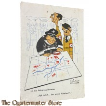 Ansicht 1945 Uit het Fuhrerhoofdkwartier Kijk Adolf…. Het grosze Vaderland ? 