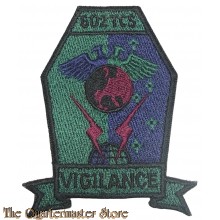 Mouwembleem  602nd Tactical Control Squadron  (Sleeve badge 602nd Tactical Control Squadron) subdued
