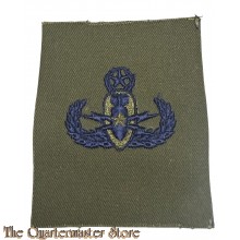 Cloth US Army Master EOD badge 