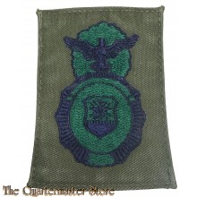 Cloth badge US Air Force security police BDU