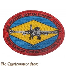 USAF A-6E Weapons System Support Activity patch