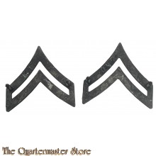 US Army  Rank Corporal insignia E-3 (subdued)