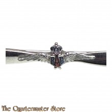 Royal Air Force Pilot's Wing Silver RAF Sweetheart Brooch/Tie-pin