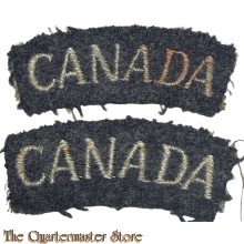 Shoulder flashes CANADA RCAF WW2