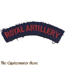Shoulder flash Royal Artillery Regiment (single)