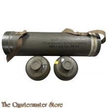 Bundeswehr trage buchse mit 2 gasmask filter buchsen 