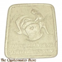 WHW Spendenabzeichen des Deutschen Volkes (5. Reichsstraßensammlung): "Kämpft gegen die Not - Schützt Mutter und Kind", 1935