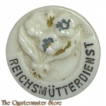 Spende abzeichen Frauenwerk ReichsmutterDienst (German WHW (Winter Help Work) Porcelain “ReichsMutterDienst” badge)