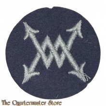 LW Tatigkeits abzeichen fur Luftnachrichten personal   (Trade Patch for Telephone operating personell of the Luftwaffe)
